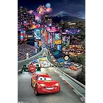 Amazon.co.jp: Trends International カーズ2 トリプティック 1