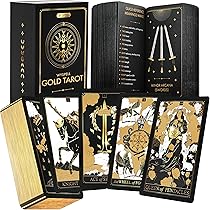Amazon.co.jp: Wyspell Classic Tarot Deck with Guidebook - 78 Gold