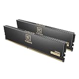 TEAMGROUP T-Create Expert オーバークロック 10L DDR5 48GB キット (2 x 24GB) 7200MHz (PC5-57600) CL34 M-DIE デスクトップメモリモジュール RAM ブラック - CTCED548G7200HC34ADC01