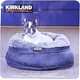 Amazon 21年版 コストコ ペットベッド イタグレホイホイ グレー 収納用ひも付きごみ袋のおまけ付 Costco カークランド Kirkland 丸型 円形 小型犬 中型犬 猫 コストコ Costco ベッド クッション 通販