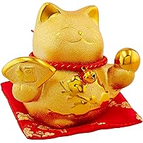 Amazon.co.jp: 金運招き猫（扇） 119695 : おもちゃ