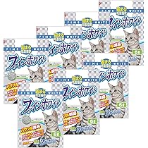 Amazon | 常陸化工 オシッコの色がわかる紙製猫砂 ファイン