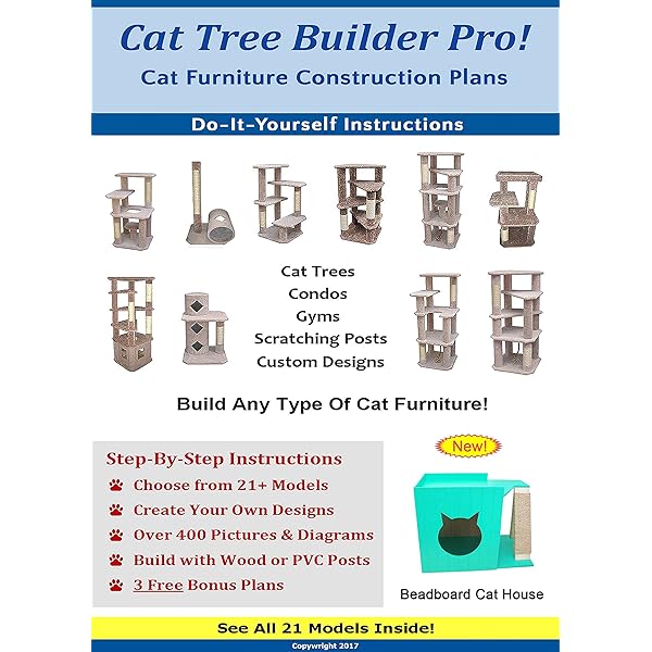 cat tower blueprints