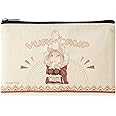 ライセンスエージェント ゆるキャン△ フラットポーチ デザイン01(各務原なでしこ)