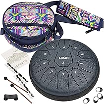 Amazon | タングドラム スリットドラム 11音 6インチ 収納バッグ付き