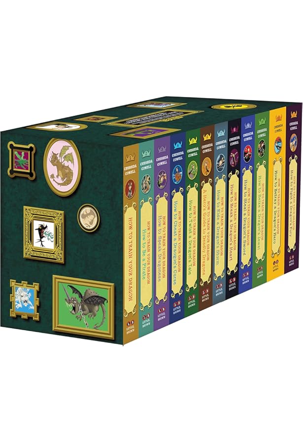 How to Train Your Dragon 12 Books Collection Set By Cressida