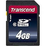 Transcend SDHCカード 4GB Class10 TS4GSDHC10