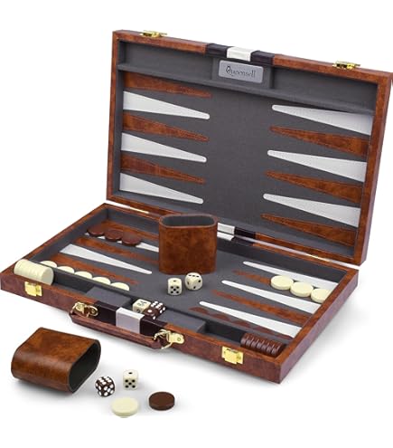 バックギャモン Amazon | バックギャモン Backgammon 木製 28cm×33.5cm ボード