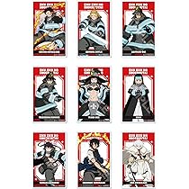 Amazon.co.jp: 炎炎ノ消防隊 アクリルカード 01 第1弾 9個入り