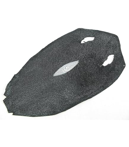 Amazon.co.jp: PELGIO☆スティングレー・エイ革のスキン☆黒色☆30