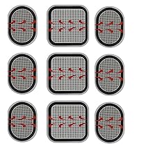 Amazon.co.jp: スレンダートーン EMS 交換パッド 3枚×3枚 合計9