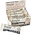 Strong Bar (ストロングバー/ミルクホワイト) プロテイン20g 砂糖不使用 食物繊維10g 原材料たったの8つ シンプル&ナチュラル処方 国産 (12本入り)