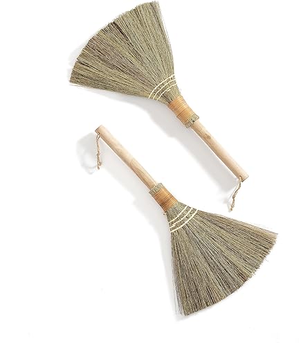 Kings County Tools Natural Straw Whisk Brooms - 12.5in Small Hand Broom Set - Walmart Supplies - View #6