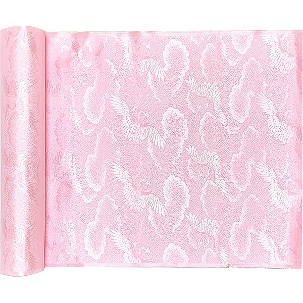 Amazon | [京都室町st．] 反物 生地 長襦袢用 紋綸子 襦袢用生地