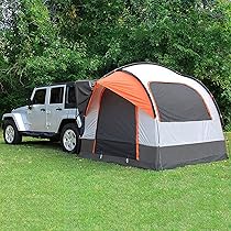 Amazon | 車のキャンプテント、5-7人用SUV車テールゲートテント