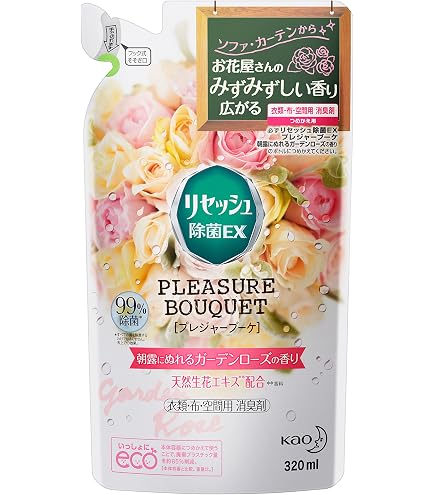 リセッシュ　ピュアローズ　詰替　10袋 Amazon.co.jp: 花王 リセッシュ除菌EX フレグランス ピュアローズ
