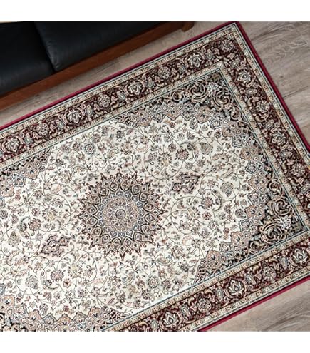 Amazon | サヤンサヤン ペルシャ柄 ラグ マット ロイヤルパレス14650