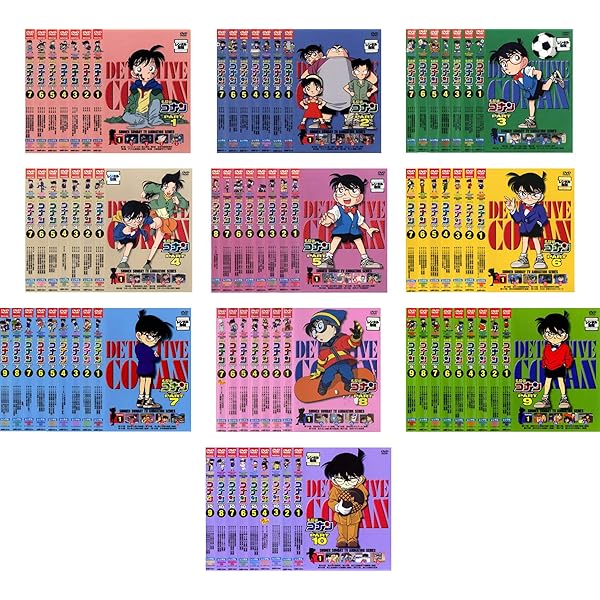 Amazon.co.jp: 名探偵コナン PART2 [レンタル落ち] 全7巻セット