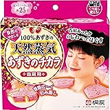 あずきのチカラ 首肩用 100%あずきの天然蒸気 約250回 チンしてくり返し使える 1個 (足元カイロ付き) 小林製薬