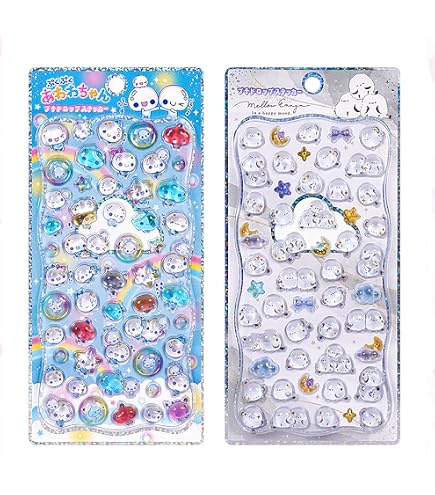 Amazon.co.jp: [シールシート]ドロップブロックシール/ぷくぷくあわわ