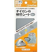 Amazon | Clover ナイロンの補修 シート はくり紙付き 70×300mm