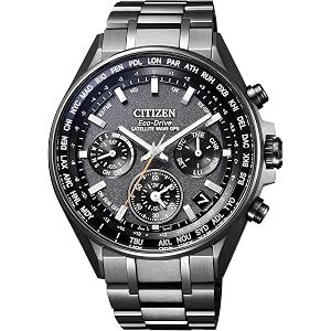 [シチズン] 腕時計 アテッサ F950 Eco-Drive エコ・ドライブGPS衛星電波時計 ブラックチタンシリーズ…