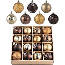 Amazon.co.jp: Valery Madelyn 北欧風 クリスマス ボール オーナメント