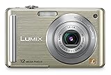 Panasonic Lumix DMC - fs25 12 MPデジタルカメラwith 5 xメガ光学イメージStabilizedズームと3インチLCD (ゴールド)