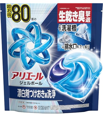 Amazon.co.jp: 【セット買い】 アリエール ジェルボール シワ防止