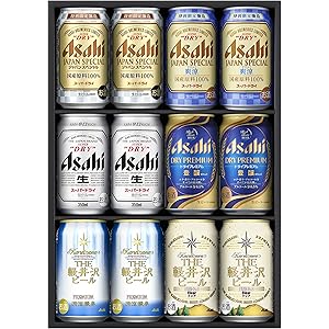 【父の日/お中元に】アサヒスーパードライジャパンスペシャル夏限定6種セット(AVS-3) [ ビール 350ml×12本 ] [ギフトBox入り]