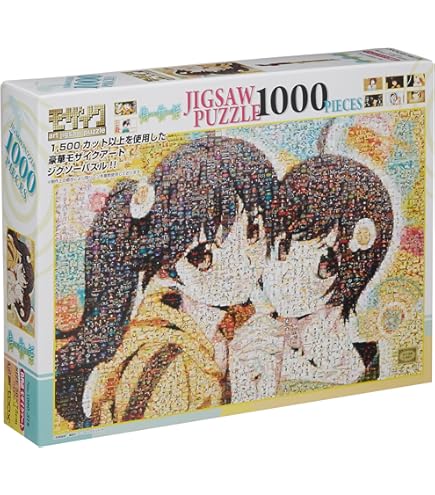 Amazon.co.jp: エンスカイ 1000ピース ジグソーパズル 化物語 モザイク