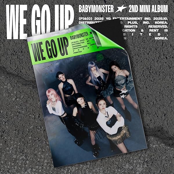 Amazon.co.jp: BABYMONSTER 2nd MINI ALBUM [WE GO UP] GO Ver