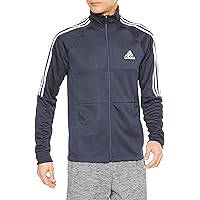 adidas グレー 3ストライプ ジャケット M adidas（アディダス） スリーストライプス レギュラーフィット