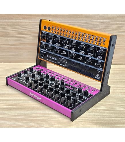 Amazon | ベリンガー ユーロラック対応シンセサイザー用3段スタンド