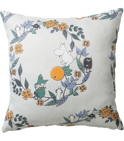Amazon.co.jp: 丸眞 クッションカバー MOOMIN ムーミン 約45