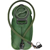 MARCHWAY 2L/2.5L/3L TPU Hydration Bladder, Tasteless BPA Free Water Reservoir Bag with Insulated Tube for Hydration Pack for 