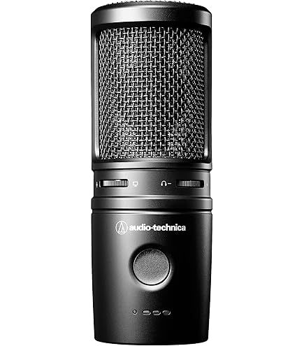 Audio-Technica AT2040USB Dynamic USB Microphone, Black : Amazon.sg