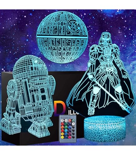 Amazon.co.jp : Manco 3パターン 3Dイリュージョン スター
