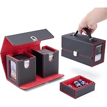 Amazon.co.jp: デッキケース トレカケース ハンドル付き カード