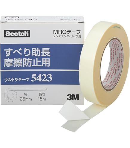 Amazon | 3M 超高分子量ポリエチレンテープ（再剥離）5423
