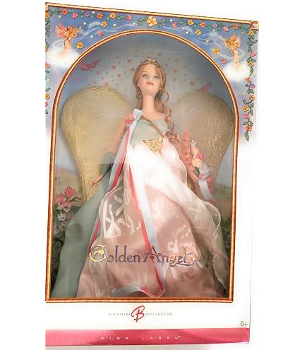1998 Mattel Barbie Angel Of Joy Collector Doll - 1st In Timeless Sentiments Series, 12", With Certificate