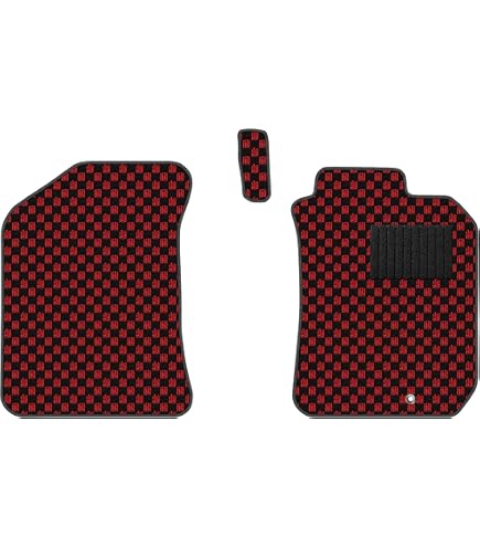 コペン L880K 赤無地 レッド フロアマット カーマット 日本産 新品