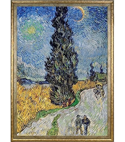 額装品/Berceuseexhibition/ゴッホ/ポスター/インテリア 楽天市場】フィンセント ファン ゴッホ 星月夜 比率変更版 A3 サイズ