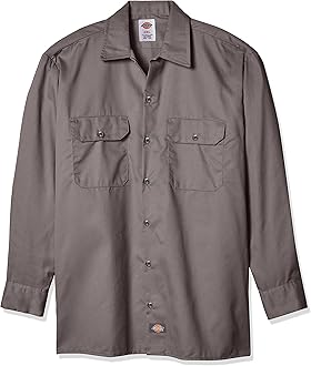 dickies cotton work shirts
