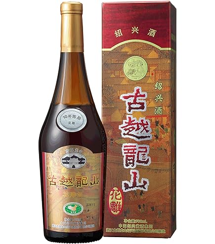 Amazon.co.jp: 紹興酒 古越龍山 陳醸30年 陶器ボトル 500ml : 食品