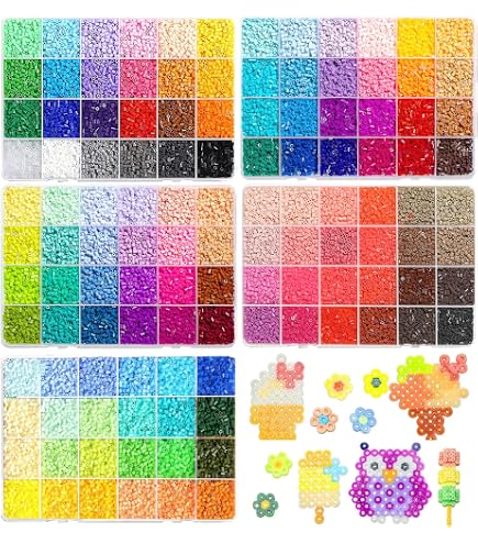 Amazon.co.jp: カワダ(Kawada) パーラービーズ のりものビーズ バケツ
