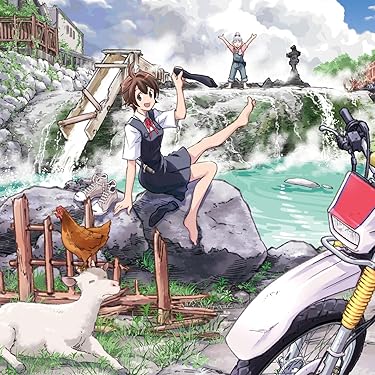 終末ツーリング iPad壁紙 or ランドスケープ用スマホ壁紙(1:1)-1 - ヨーコ,アイリ