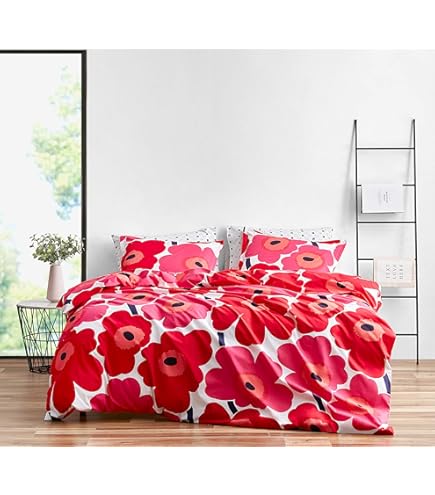 Amazon｜Marimekko - クイーン布団カバーセット コットン寝具 お