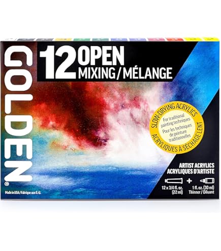 Amazon | Golden Acrylic Open 977 ランドスケープ7色セット 13170977