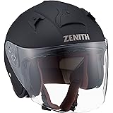 ヤマハ(Yamaha)バイクヘルメット ジェット YJ-14 ZENITH サンバイザーモデル 90791-2281L ラバートーンブラック L (頭囲 58cm~59cm)